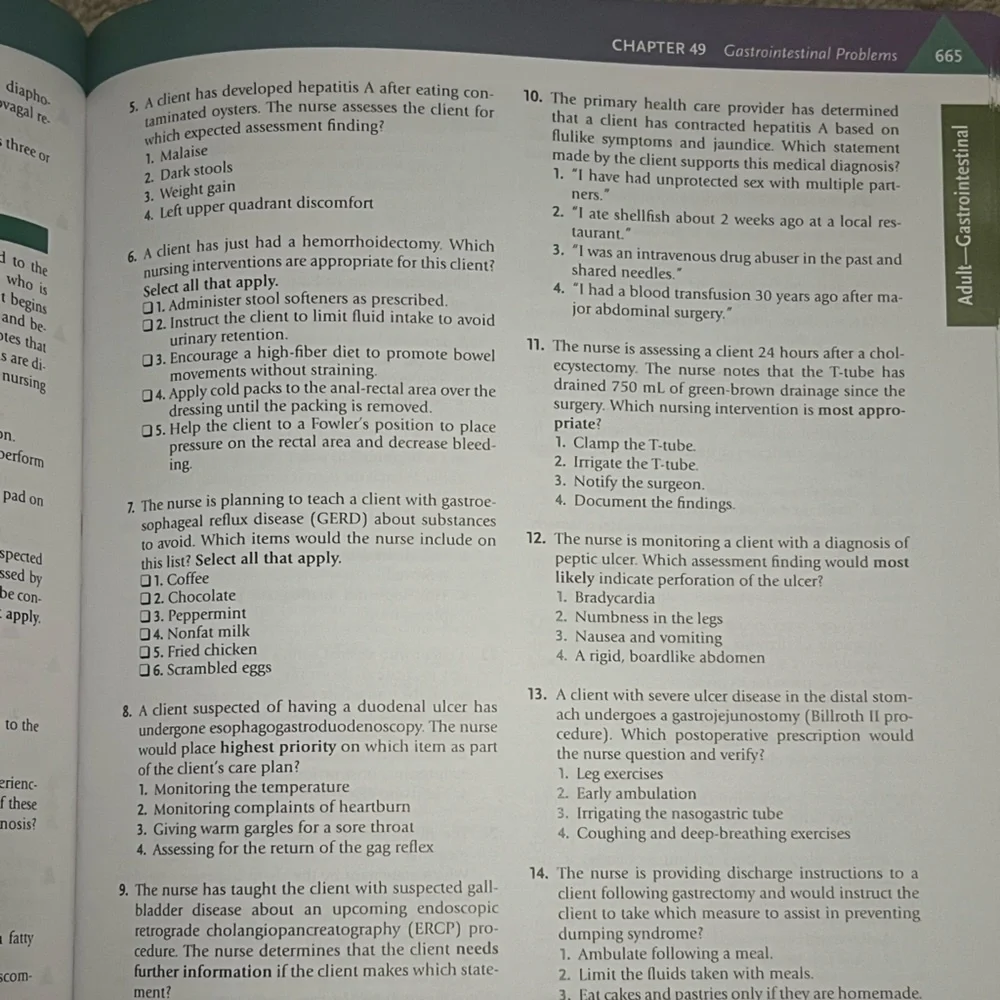 NCLEX Review book